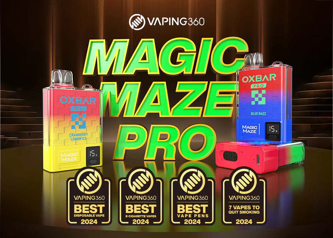 Awarded Best Vape of 2024 by VAPING 360